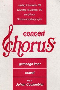 1999 Zevende Chorus dubbelconcert